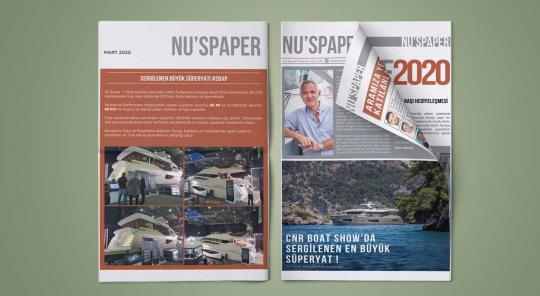 NUMARINE | Kurumsal Gazete Tasarımı NUMARINE | Kurumsal Gazete Tasarımı